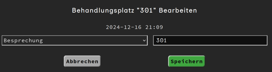 Einheit bearbeiten